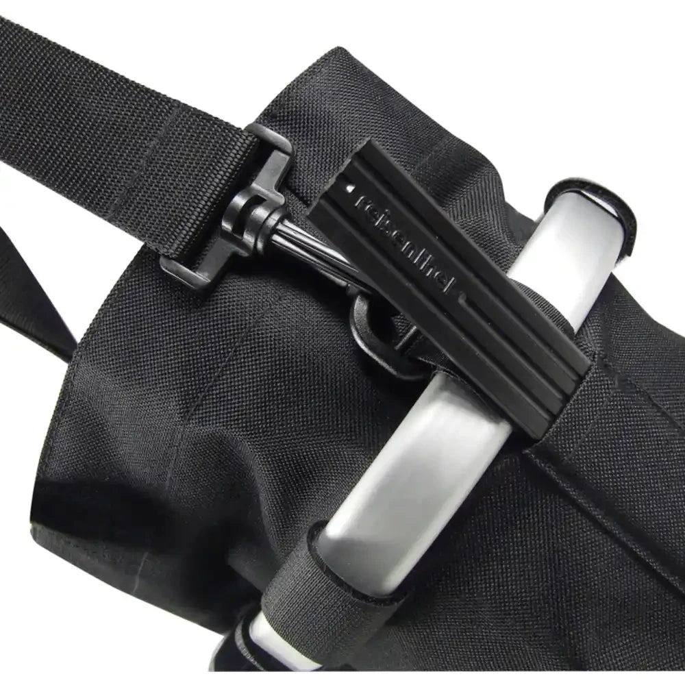 Klickfix Fahrradkorb oval - Liquid-Life #Wähle Deine Farbe_black/silver