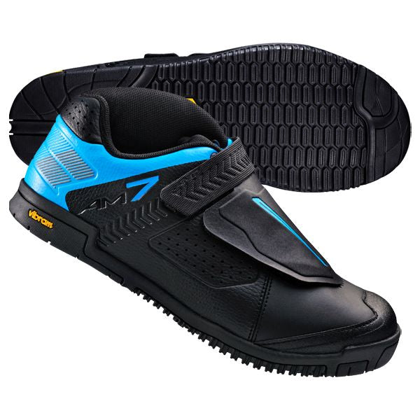 Shimano SCHUH ALL MOUNTAIN SH-AM7 SPD, SCHNUERUNG, - Liquid-Life #Wähle Deine Farbe_schwarz/blau