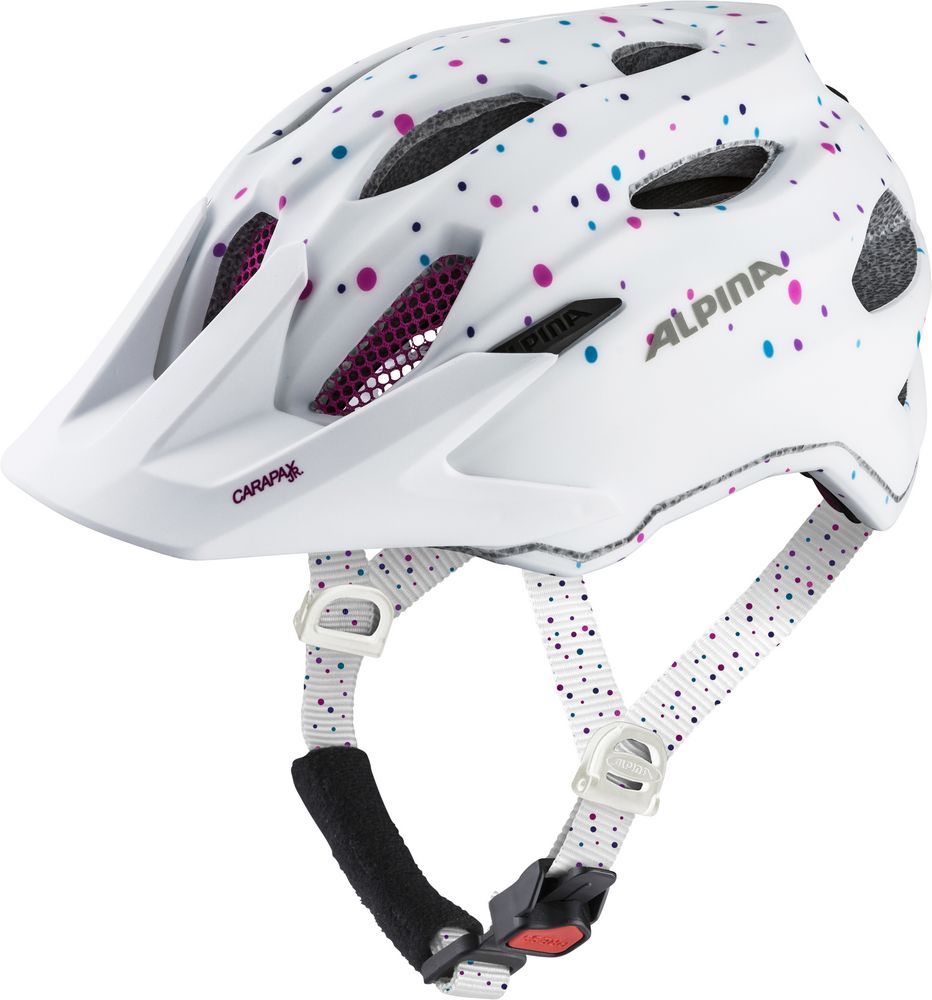 Alpina Carapax Jr. - Liquid-Life #Wähle Deine Farbe_white polka dots matt