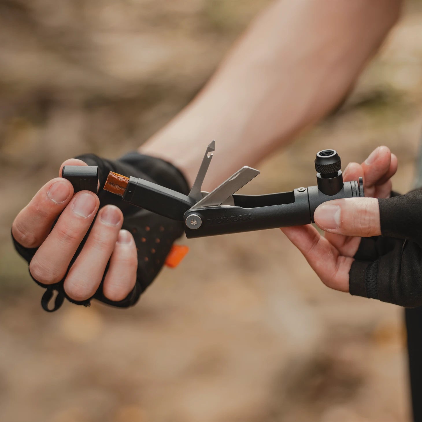 Topeak Tubi MiniX - Liquid-Life #Wähle Deine Farbe_schwarz