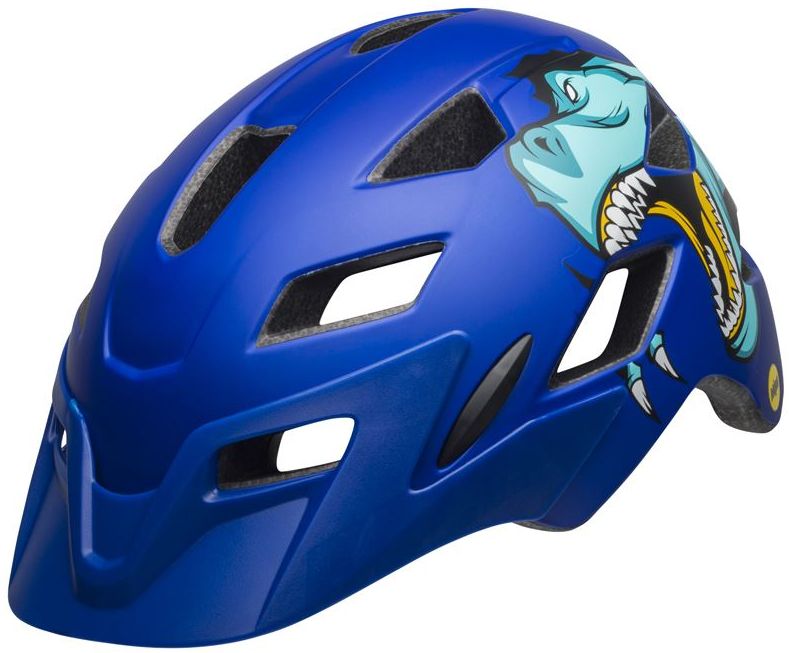 Bell SIDETRACK Child - Liquid-Life #Wähle Deine Farbe_T-Rex Matte Blue