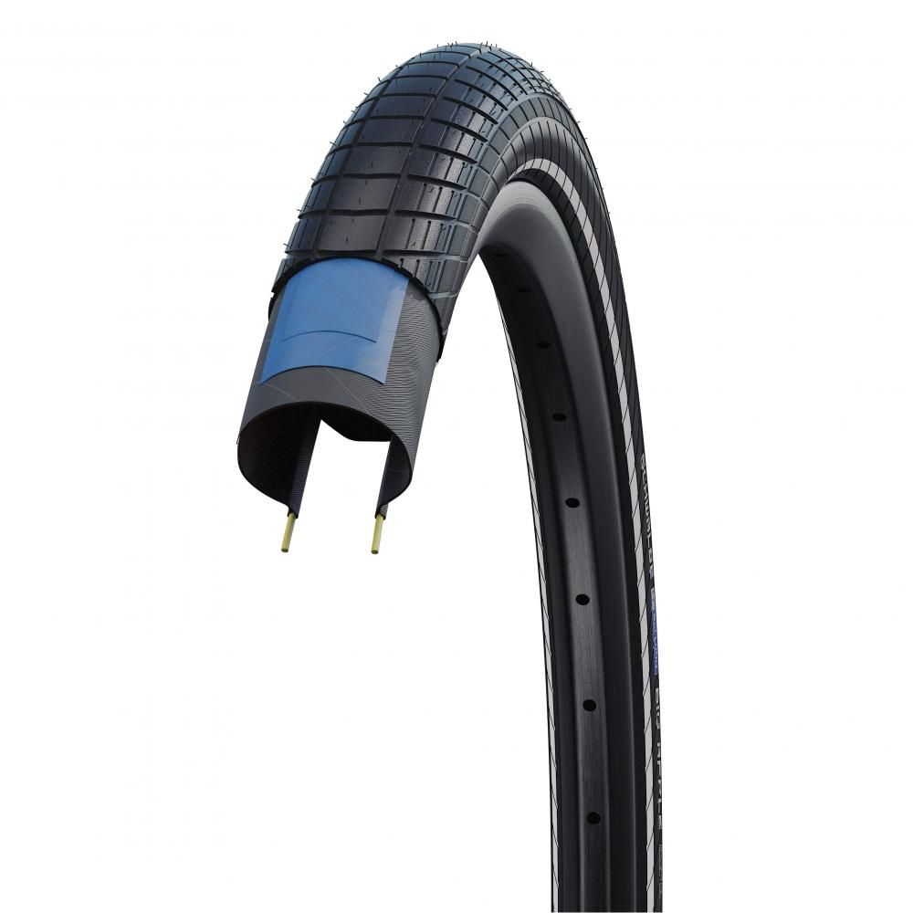 Schwalbe Big Apple RaceGuard Black-Reflex DR