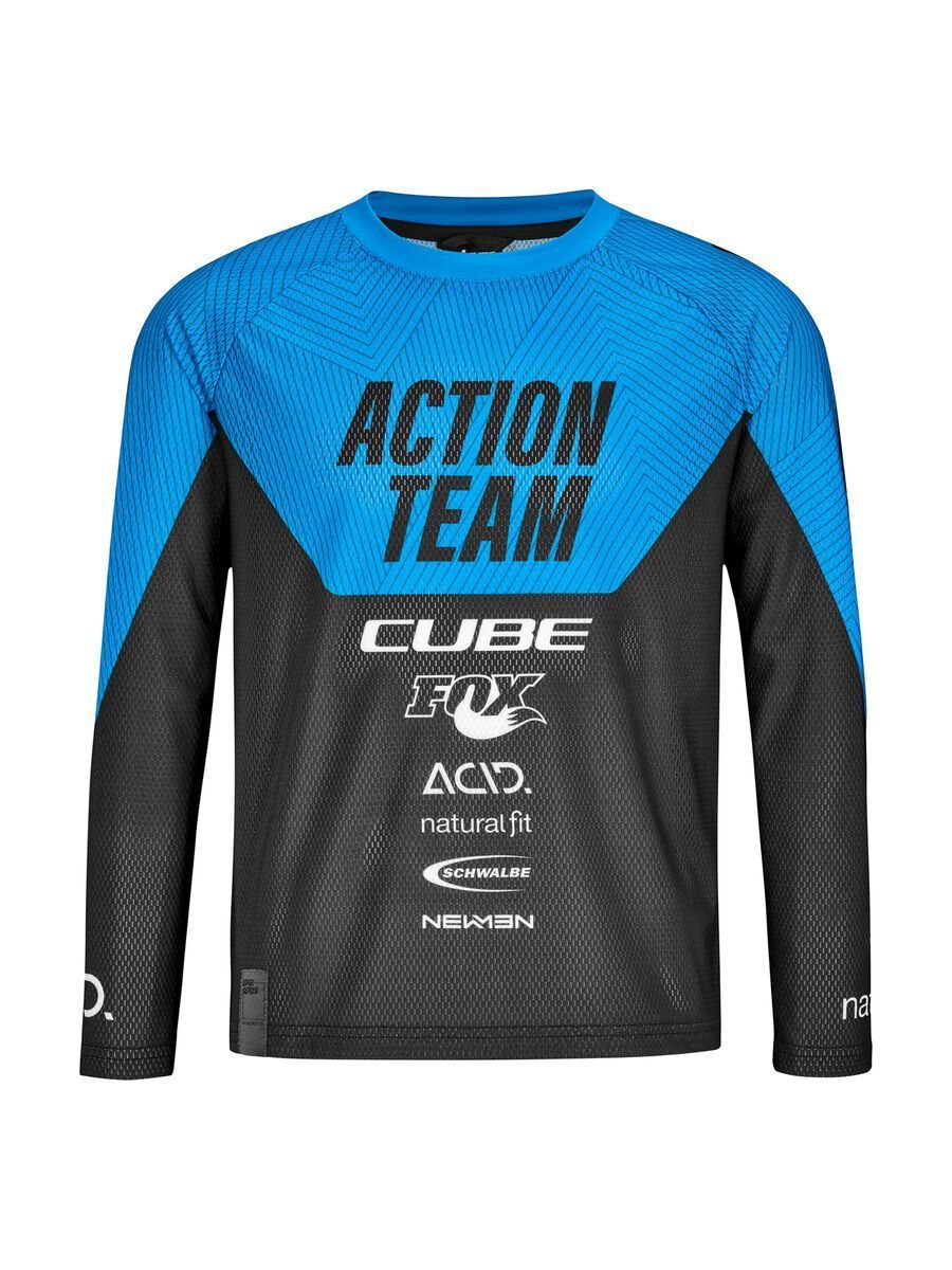Cube JUNIOR jersey long X Actionteam