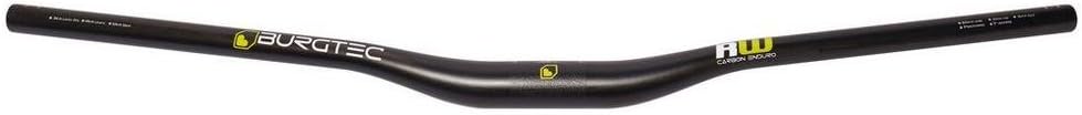 Burgtec Ride Wide Carbon Enduro Handlebar - 20 Rise - 35 - Liquid-Life #Wähle Deine Farbe_Schwarz
