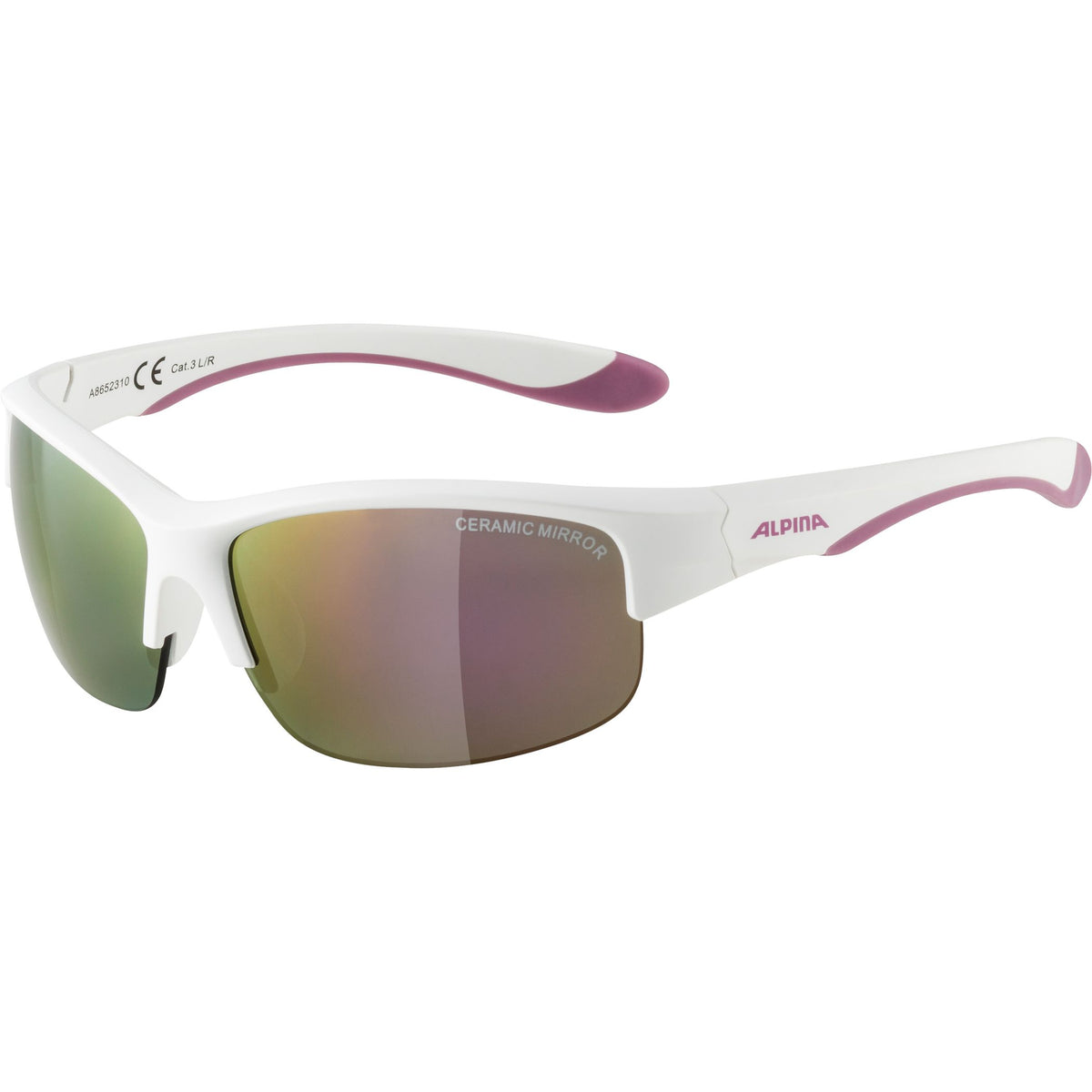 Alpina Flexxy Junior HR - Liquid-Life #Wähle Deine Farbe_white purple matt/pink mirror