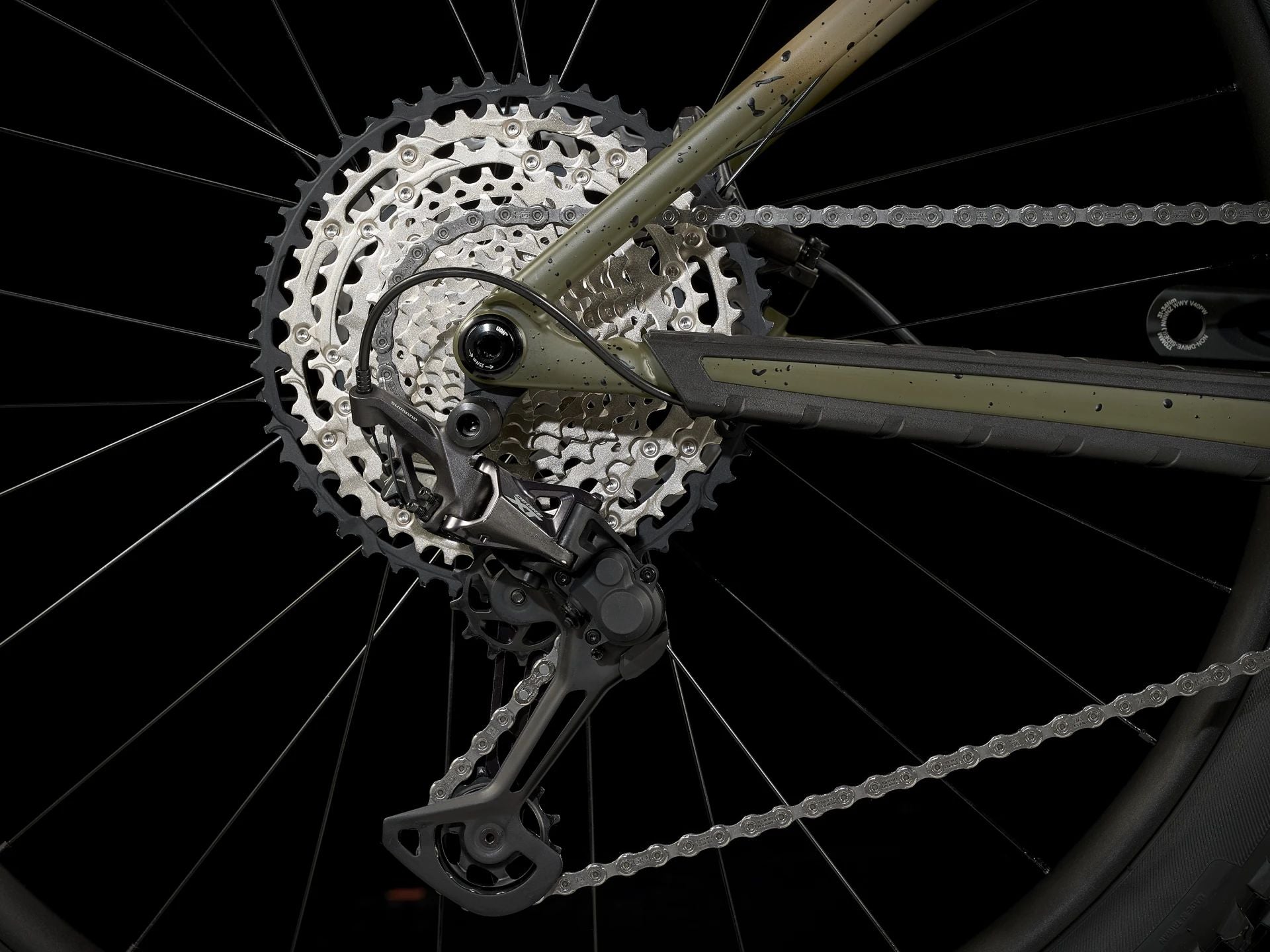 Trek Roscoe 9 Matte Quicksand to Olive Fade/Black