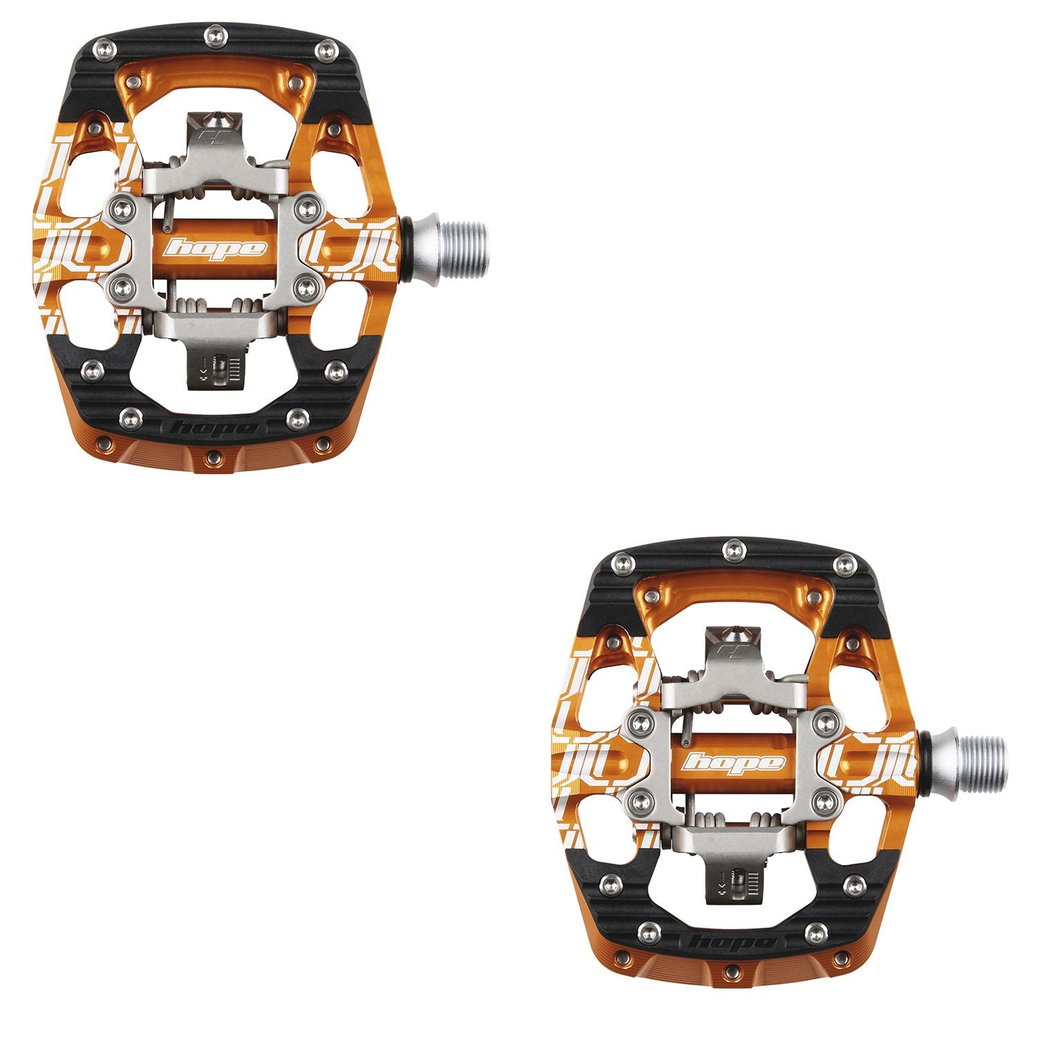 HOPE Union GC Pedals ‚Äì Pair - Liquid-Life #Wähle Deine Farbe_orange
