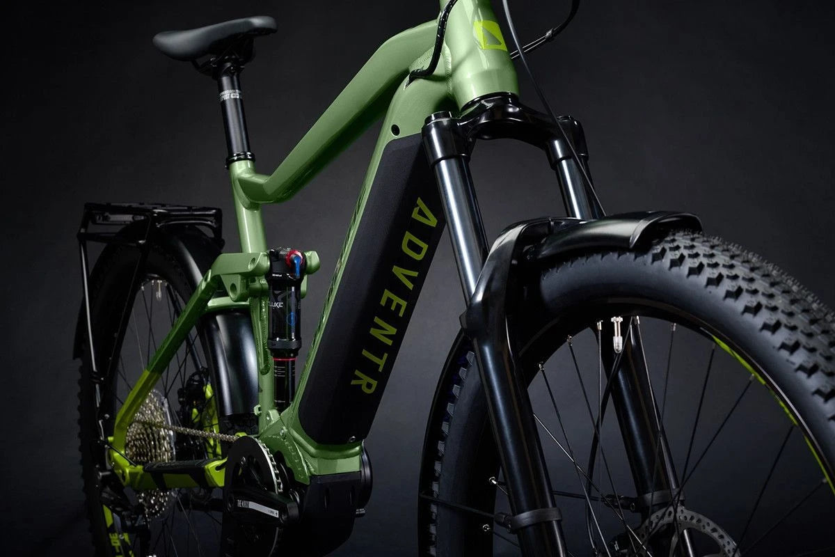 Haibike Adventr FS 8 Metal Green / Apple / Black 2022
