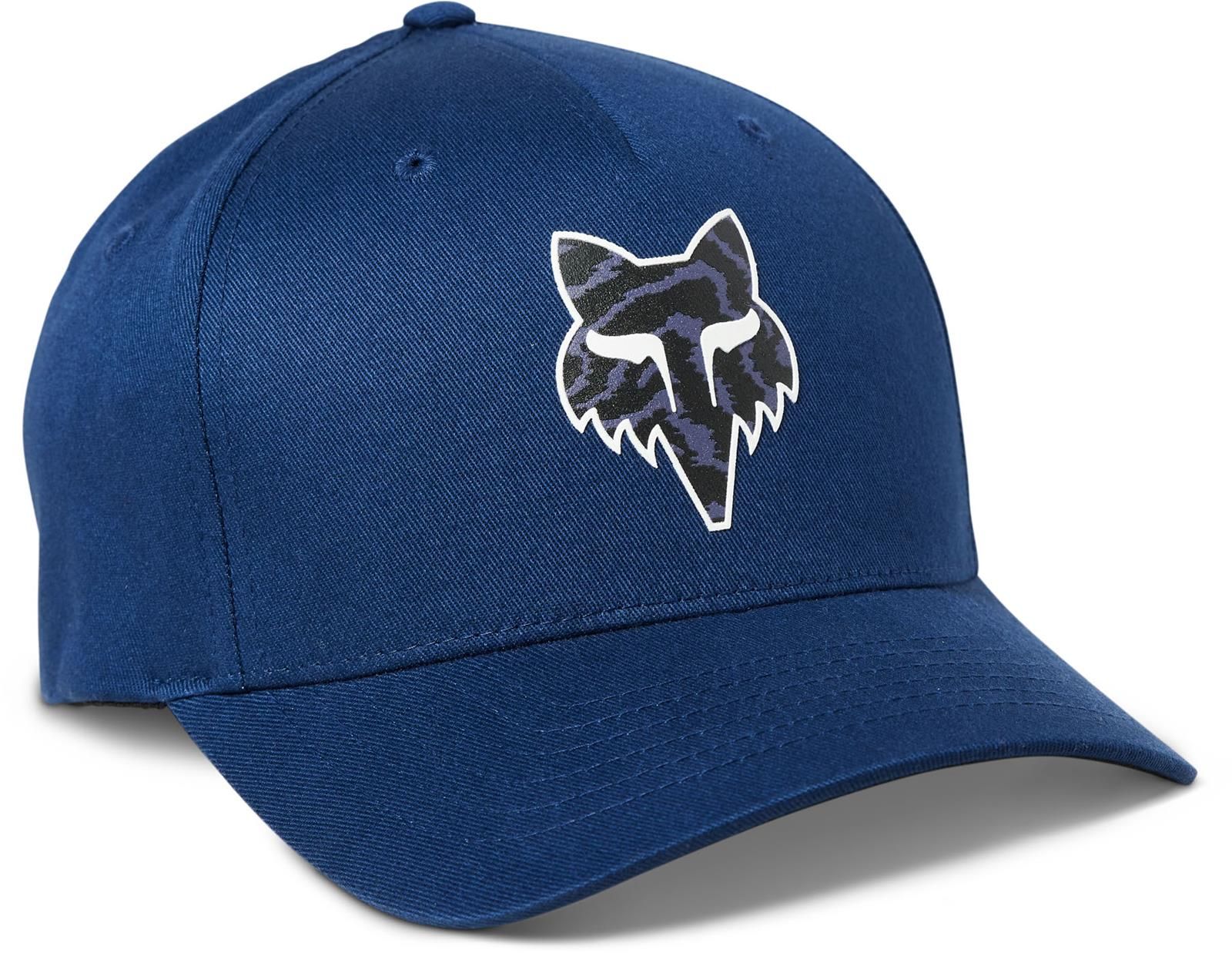 Fox Flexfit-Kappe Nuklr - Liquid-Life #Wähle Deine Farbe_Deep Cobalt