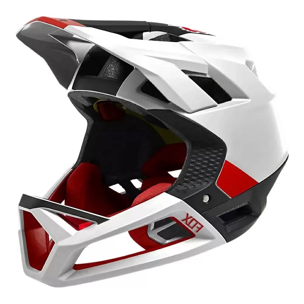 Fox PROFRAME HELMET BLOCKED, CE - Liquid-Life #Wähle Deine Farbe_black/white