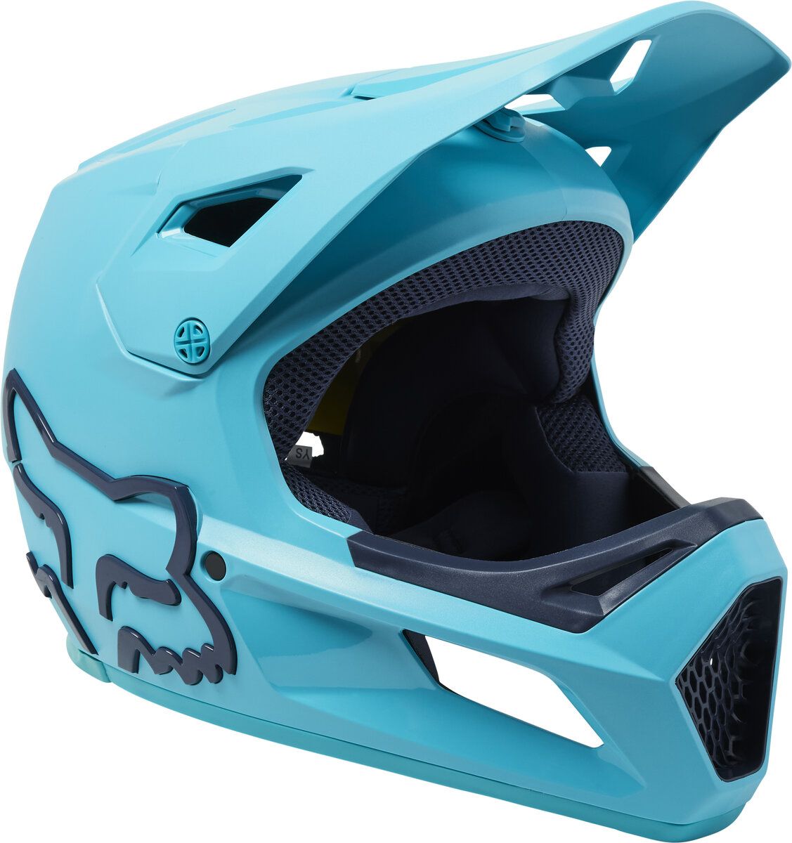 Fox YTH RAMPAGE HELMET, CE/CPSC - Liquid-Life #Wähle Deine Farbe_teal