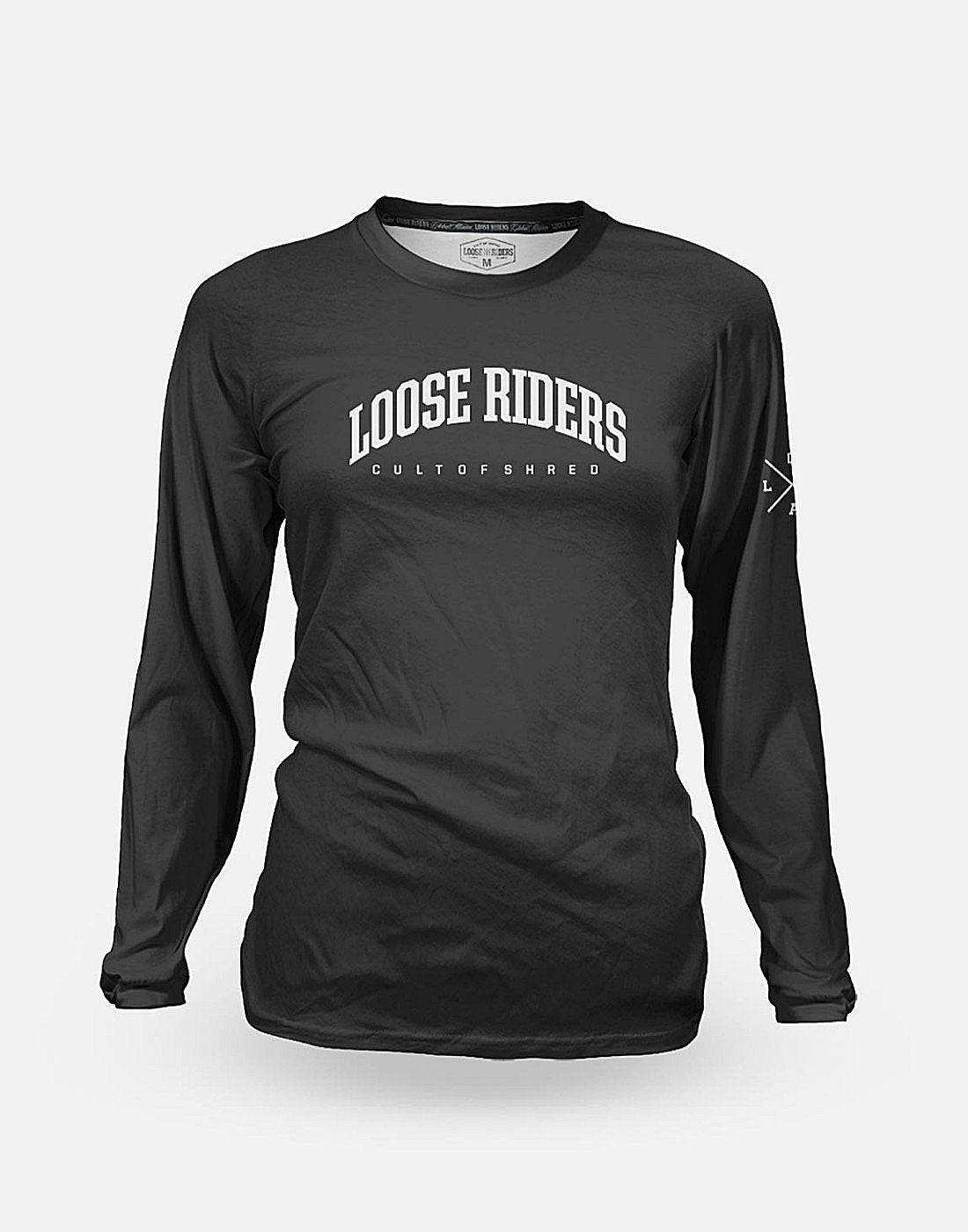Loose Riders Womens Jersey LS - Liquid-Life #Wähle Deine Farbe_Classic Black
