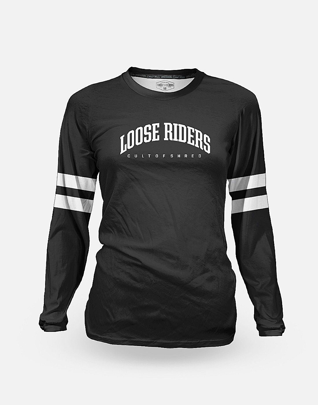 Loose Riders Womens Jersey LS - Liquid-Life #Wähle Deine Farbe_Heritage Black