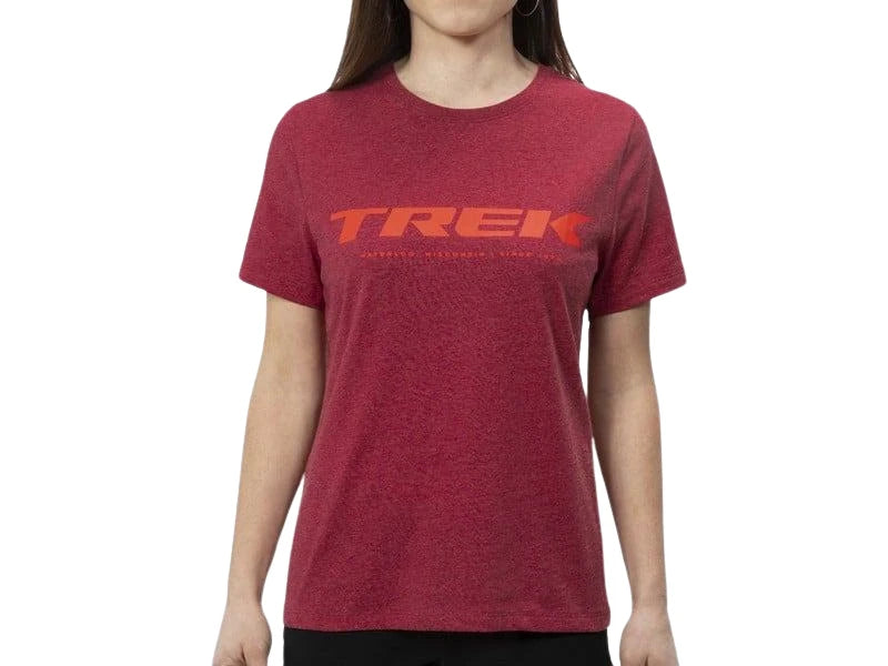 Trek Women's T-Shirt - Liquid-Life #Wähle Deine Farbe_Red Heather