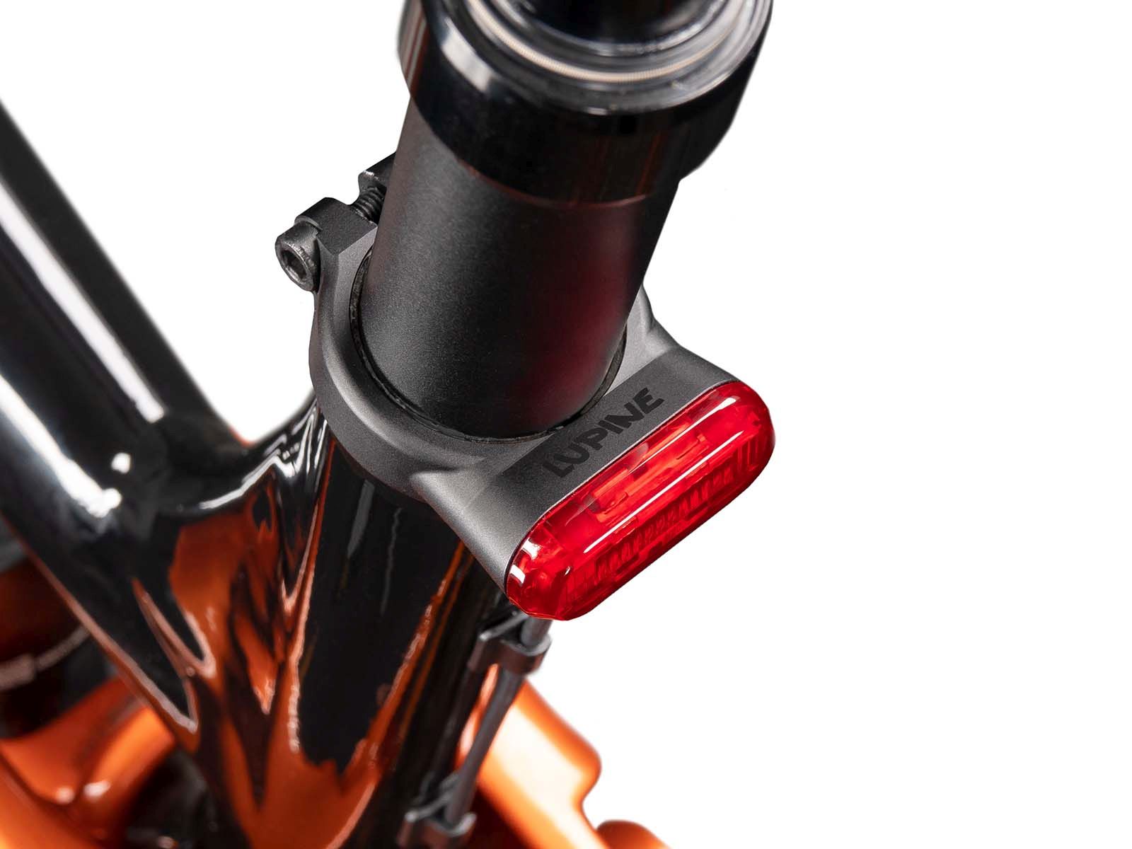 Lupine C14 Rücklicht mit Bremslicht 34,9mm - Liquid-Life #Wähle Deine Farbe_schwarz