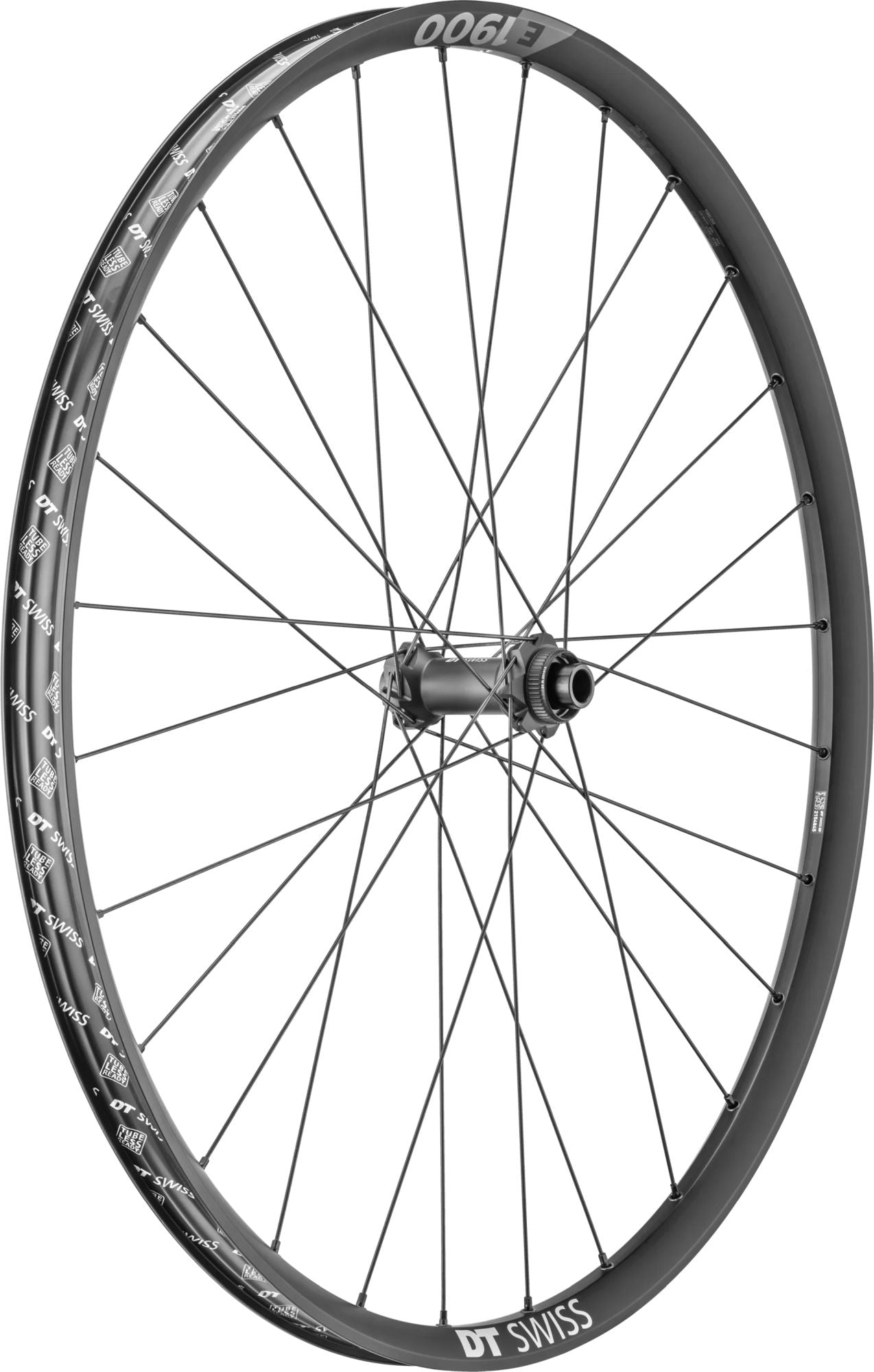 DT SWISS E 1900 Spline DB 27,5" 30mm 100/15mm - Liquid-Life #Wähle Deine Farbe_schwarz