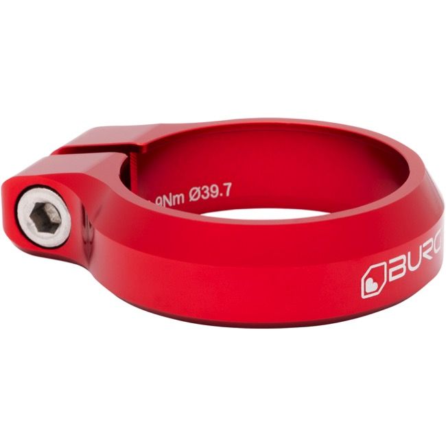 Burgtec Seat Clamp Race Red 36.4mm Diameter - Liquid-Life #Wähle Deine Farbe_Race Red