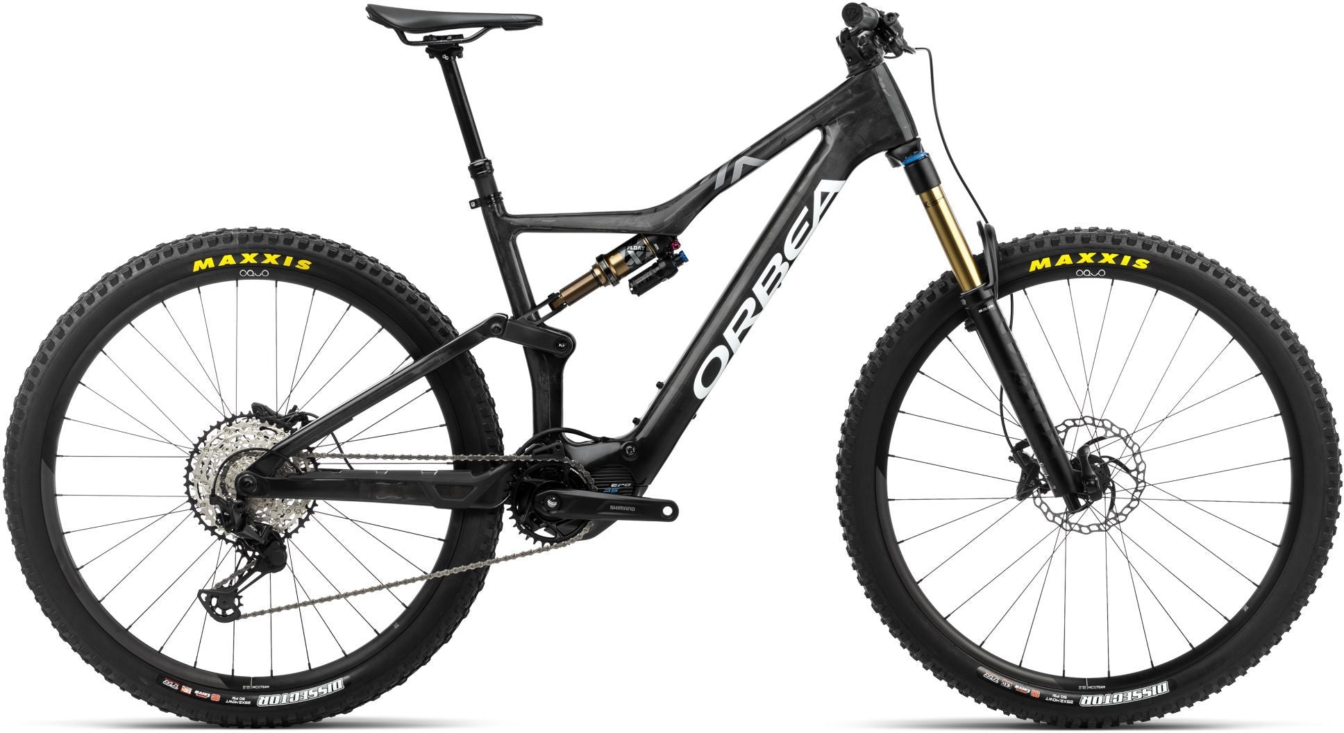 Orbea RISE M10 Carbon Raw - White