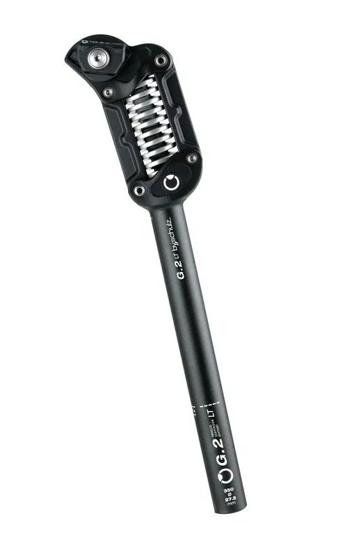 BY.SCHULZ Federsattelstütze G.2 LT 30,9 380mm soft - Liquid-Life #Wähle Deine Farbe_schwarz