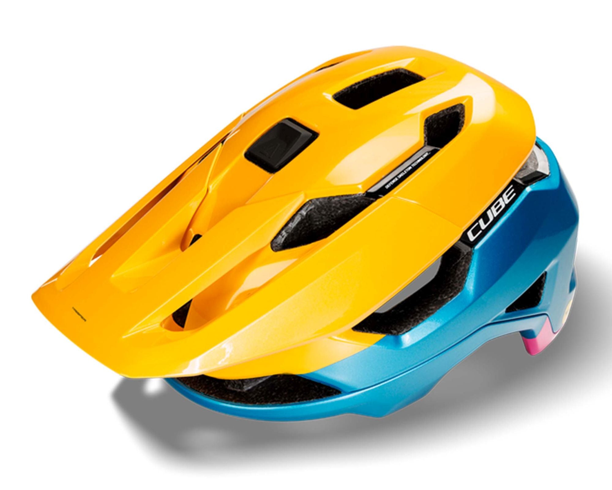 Cube Helm TROOPER - Liquid-Life #Wähle Deine Farbe_yellow´n´blue´n´pink