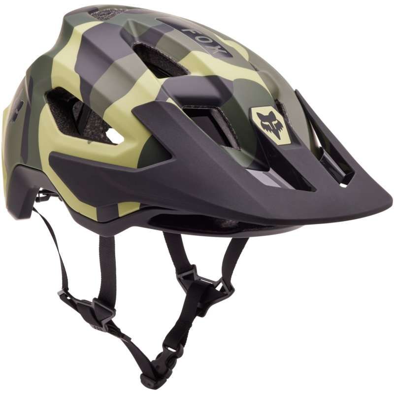 Fox Speedframe Camo Helmet Ce - Liquid-Life #Wähle Deine Farbe_Green Camo