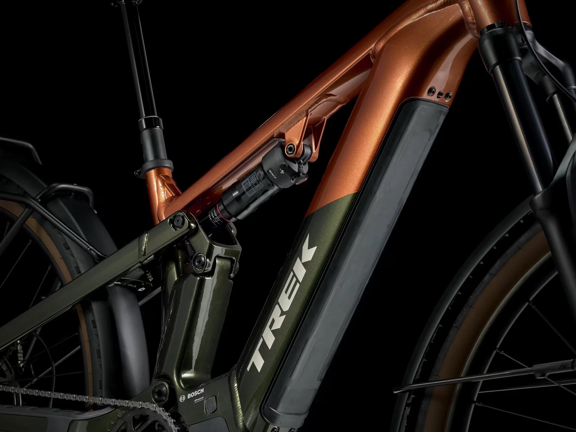 Trek Powerfly+ FS 4 EQ 600Wh Pennyflake/Olive 2025