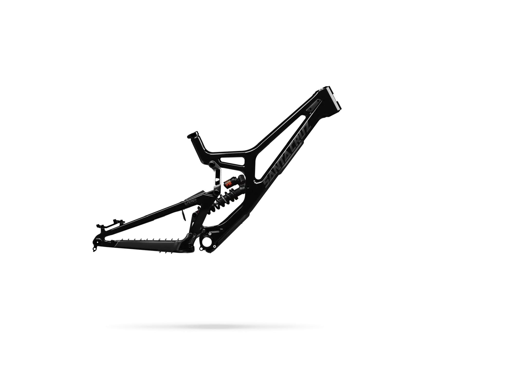 Santa Cruz V10 8 CC MX Frame - Liquid-Life #Wähle Deine Farbe_Gloss Black Sparkle