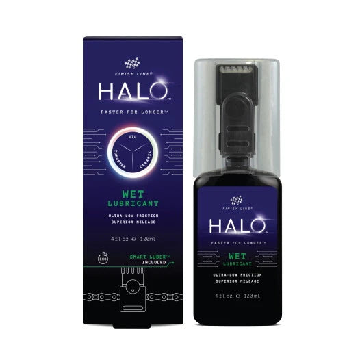 Finish Line HALO Wet Lube 120ml Flasche + Luber - Liquid-Life #Wähle Deine Farbe_