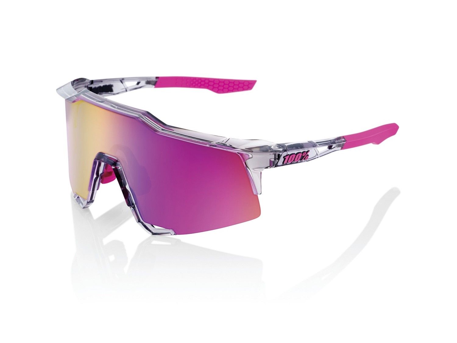100% Speedcraft - Mirror Lens #Wähle Deine Farbe_Tokyo Nights / Grey