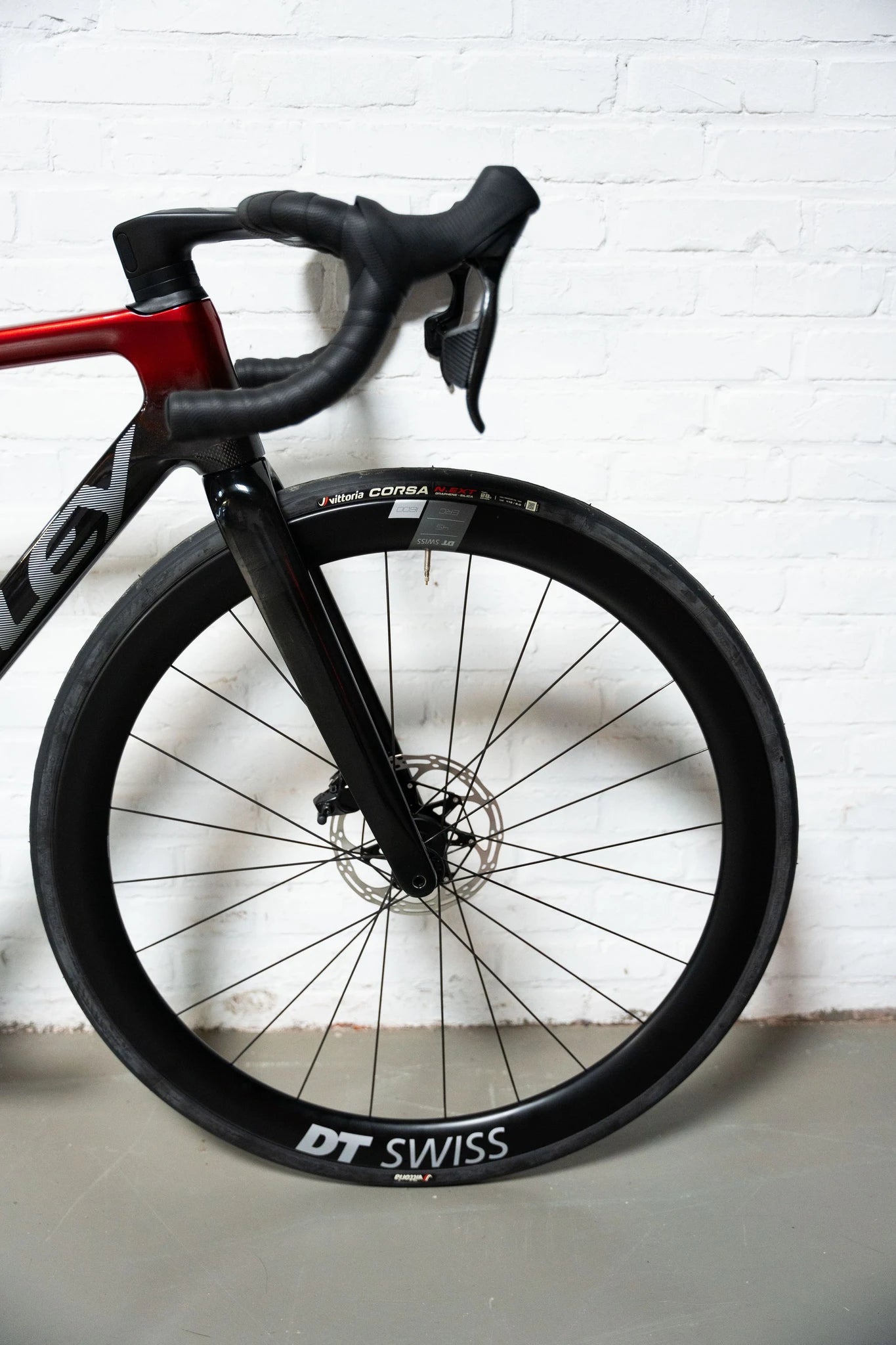 Ridley Falcn 105 DI2 Schwarz Rot 2025