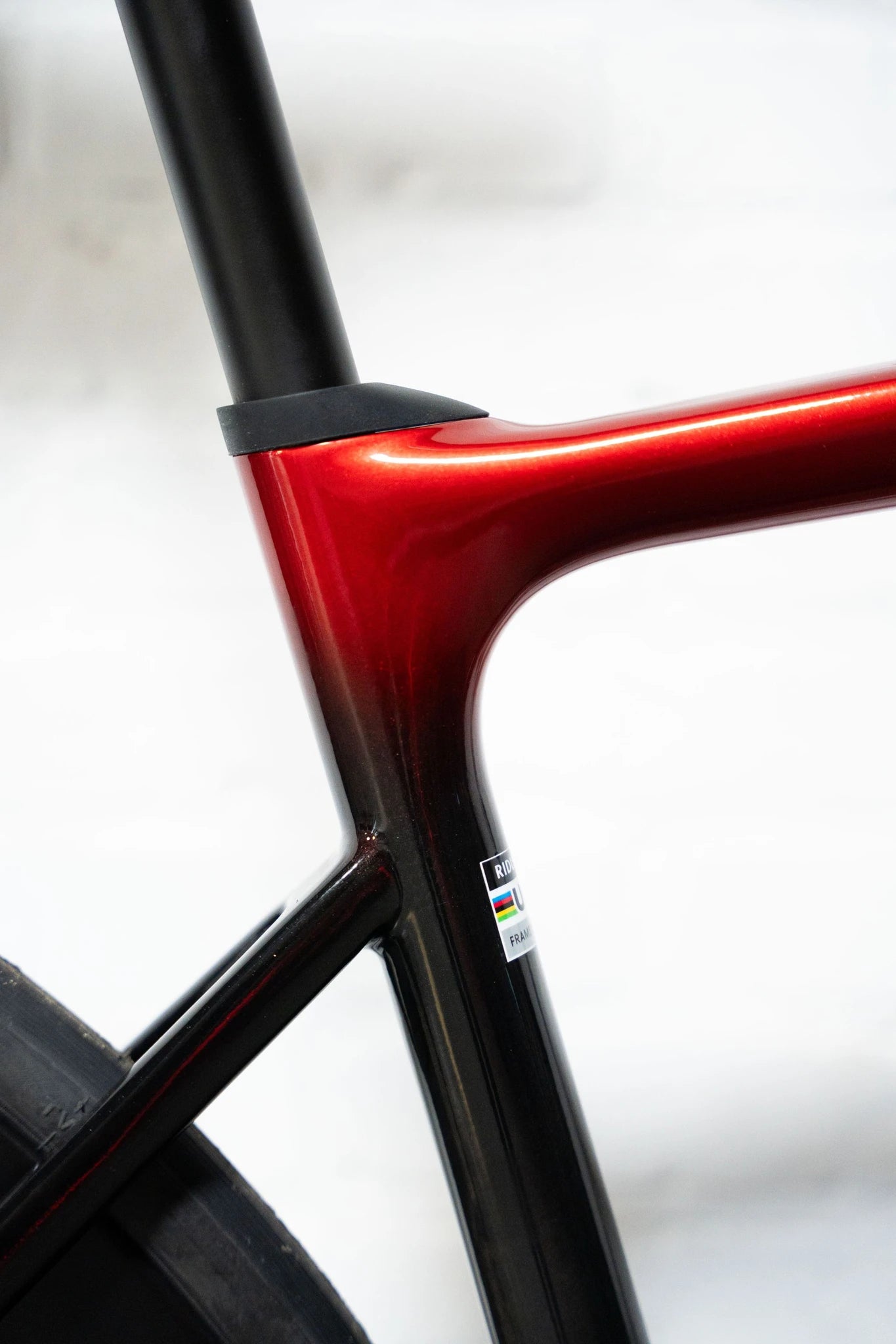 Ridley Falcn 105 DI2 Schwarz Rot 2025