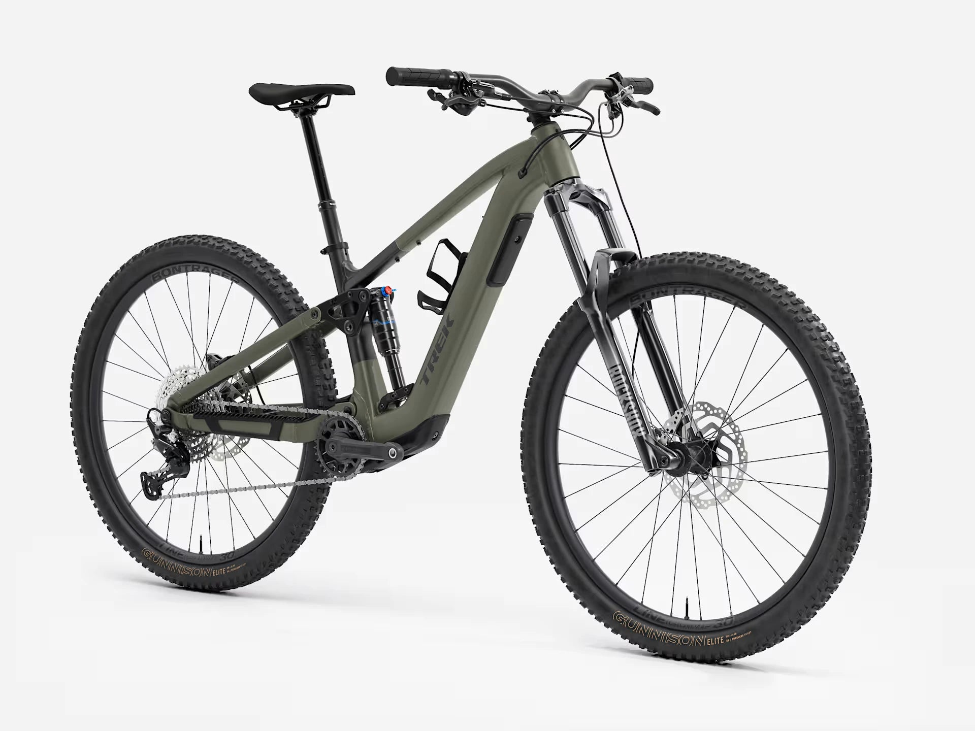 Trek Fuel+ EX 5 Gen 2 Matte Olive Grey/Trek Black 2026