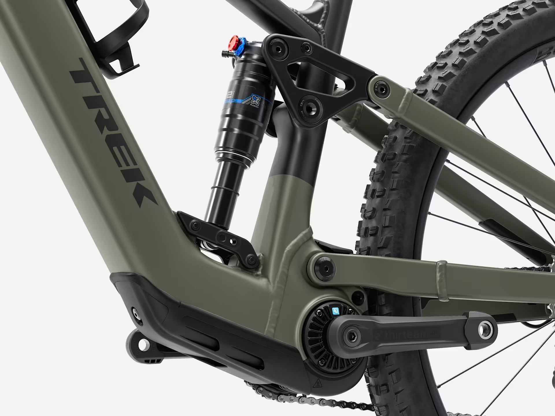 Trek Fuel+ EX 5 Gen 2 Matte Olive Grey/Trek Black 2026