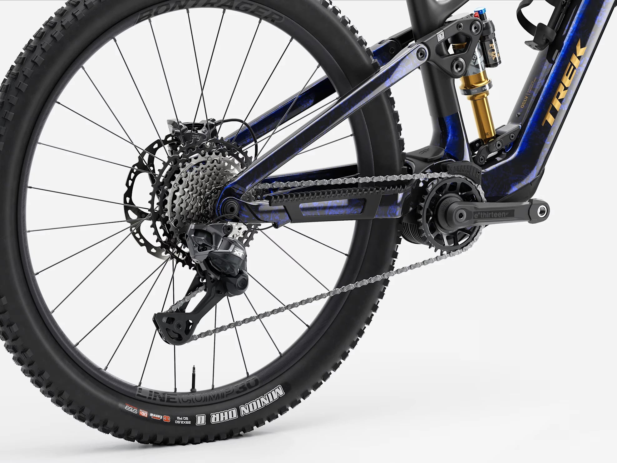 Trek Fuel+ EX 9.8 XT Di2 Gen 2 Gloss Navy Smoke/Matte Trek Black 2027