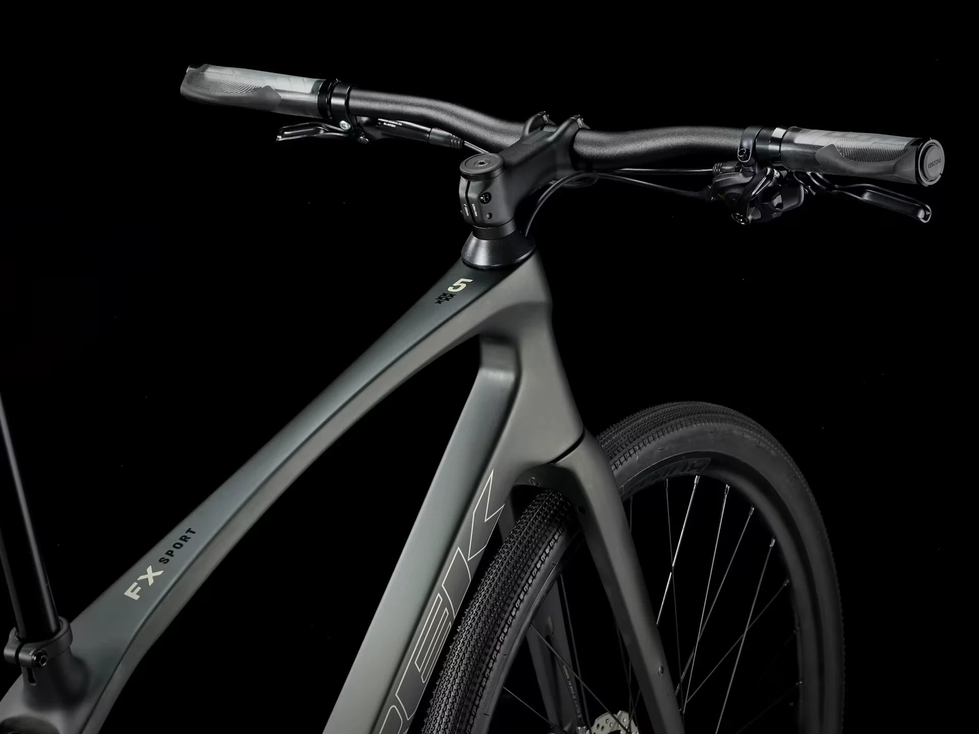 Trek FX Sport SL 5 Matte Black Olive/Deep Smoke 2026