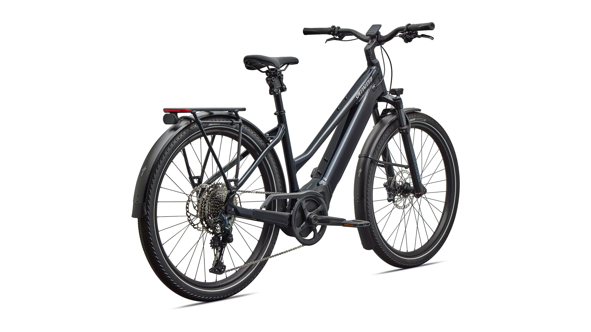 Specialized Vado 5.0 Step Through Gloss Castblack / Satin Silver Reflective 2026
