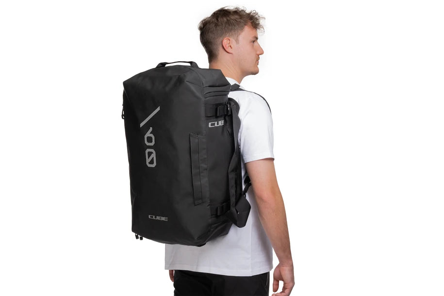 Cube Duffle Bag 60 - Liquid-Life #Wähle Deine Farbe_black