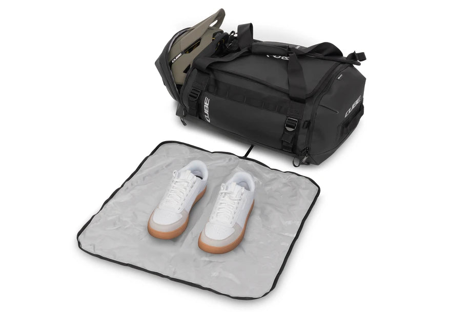 Cube Duffle Bag 60 - Liquid-Life #Wähle Deine Farbe_black