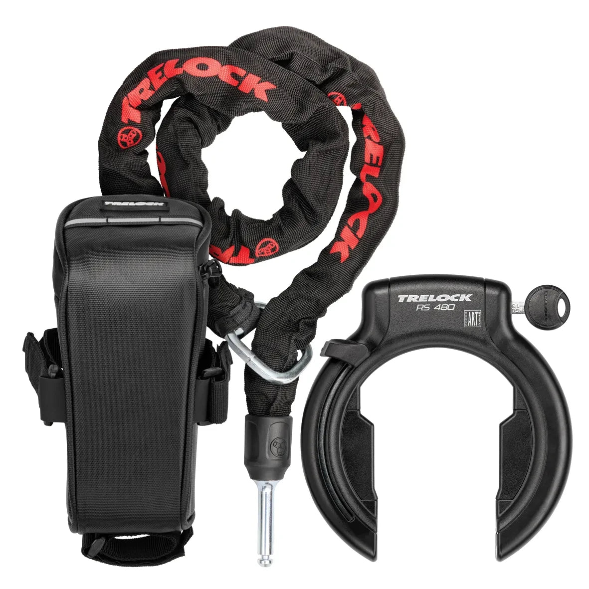 Trelock RS480 NAZ + ZR355 100cm with BAG - Liquid-Life #Wähle Deine Farbe_schwarz