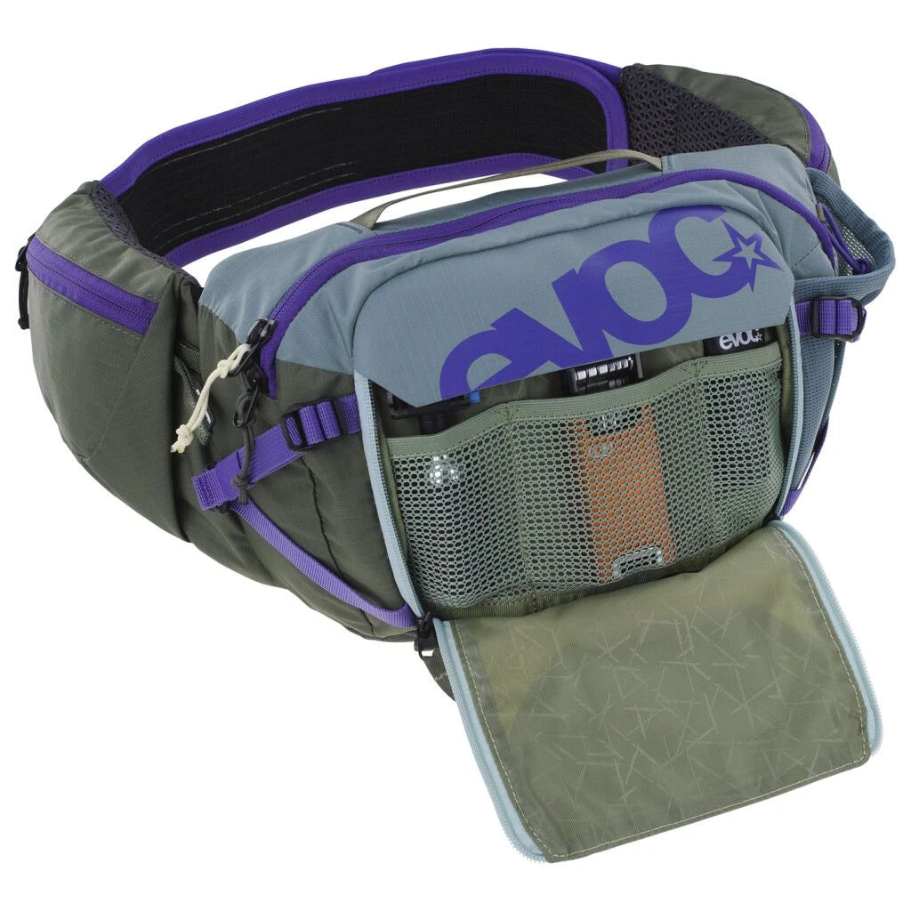 Evoc HIP PACK PRO 3 - Liquid-Life #Wähle Deine Farbe_steel - violet - dark olive
