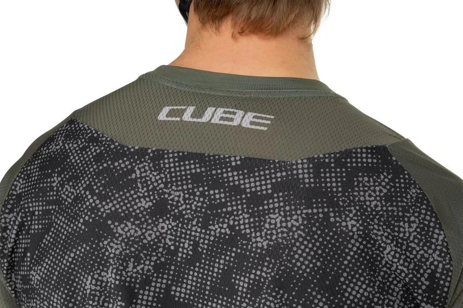 Cube MTB Trikot Matrix TM kurzarm - Liquid-Life #Wähle Deine Farbe_reed green