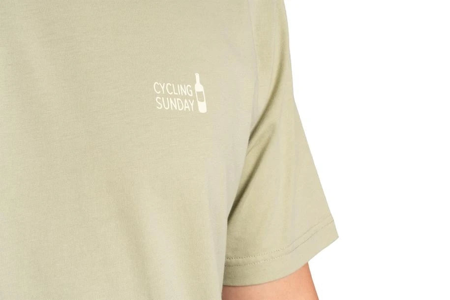 Cube Organic T-Shirt Cycling Sunday GTY FIT - Liquid-Life #Wähle Deine Farbe_green