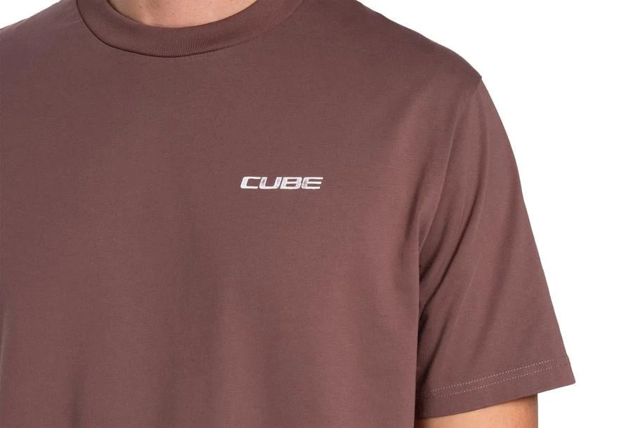 Cube Organic T-Shirt Keep Sending GTY FIT - Liquid-Life #Wähle Deine Farbe_plum