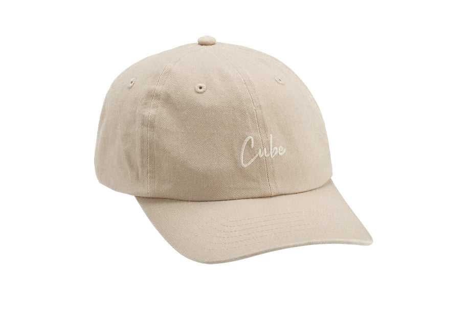 Cube Cap 6 Panel Washed - Liquid-Life #Wähle Deine Farbe_washed beige