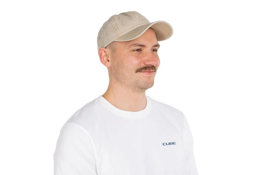 Cube Cap 6 Panel Washed - Liquid-Life #Wähle Deine Farbe_washed beige