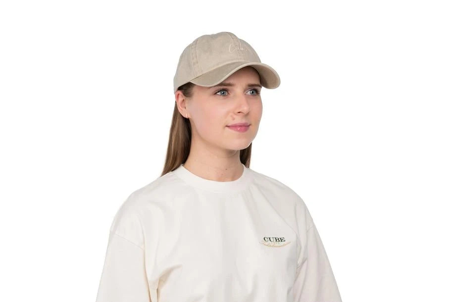 Cube Cap 6 Panel Washed - Liquid-Life #Wähle Deine Farbe_washed beige