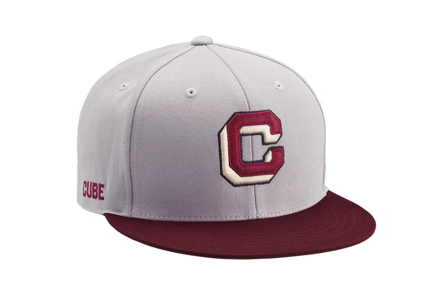 Cube Cap The Embossed - Liquid-Life #Wähle Deine Farbe_grey´n´bordeaux