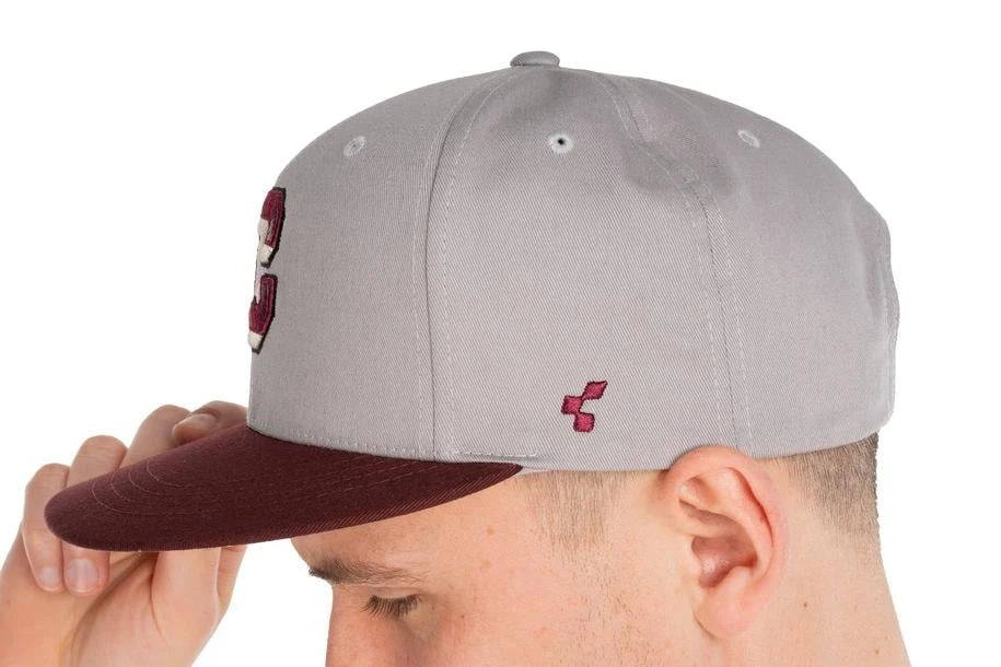 Cube Cap The Embossed - Liquid-Life #Wähle Deine Farbe_grey´n´bordeaux