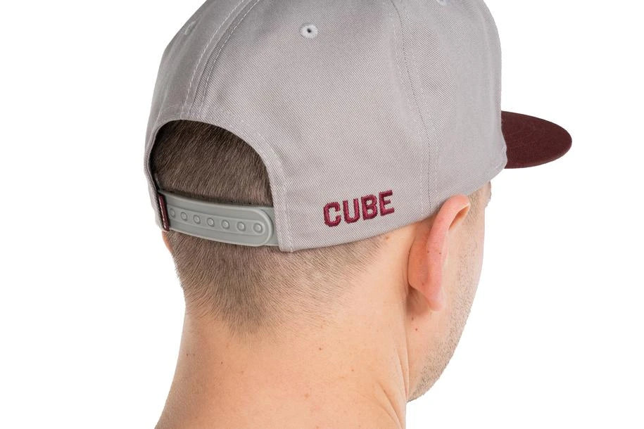 Cube Cap The Embossed - Liquid-Life #Wähle Deine Farbe_grey´n´bordeaux