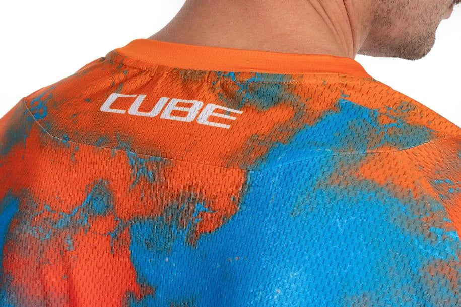 Cube MTB Trikot X Actionteam kurzarm - Liquid-Life #Wähle Deine Farbe_blue´n´pink´n´orange
